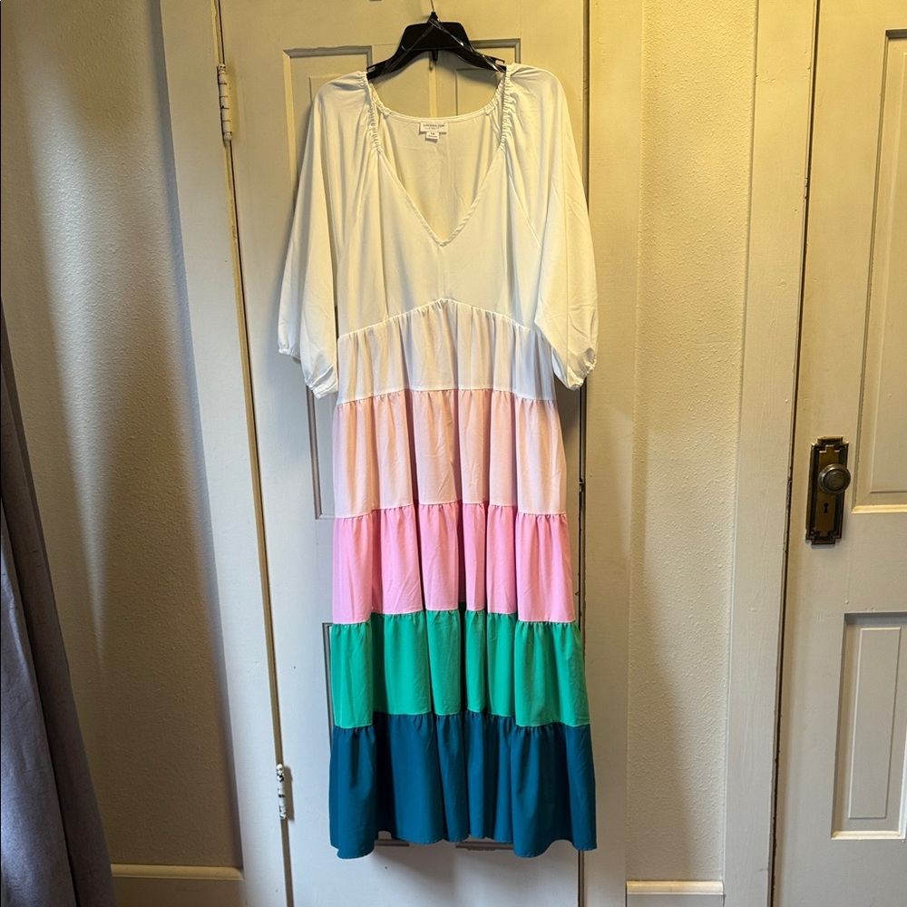 Chic Soul color tier Dress